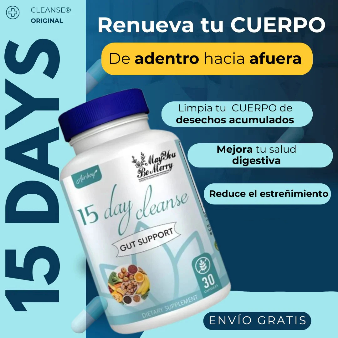15 DAY CLEANSE - Formula avanzada 💊
