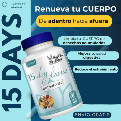 15 DAY CLEANSE - Formula avanzada 💊