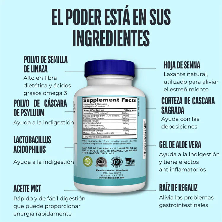 15 DAY CLEANSE - Formula avanzada 💊