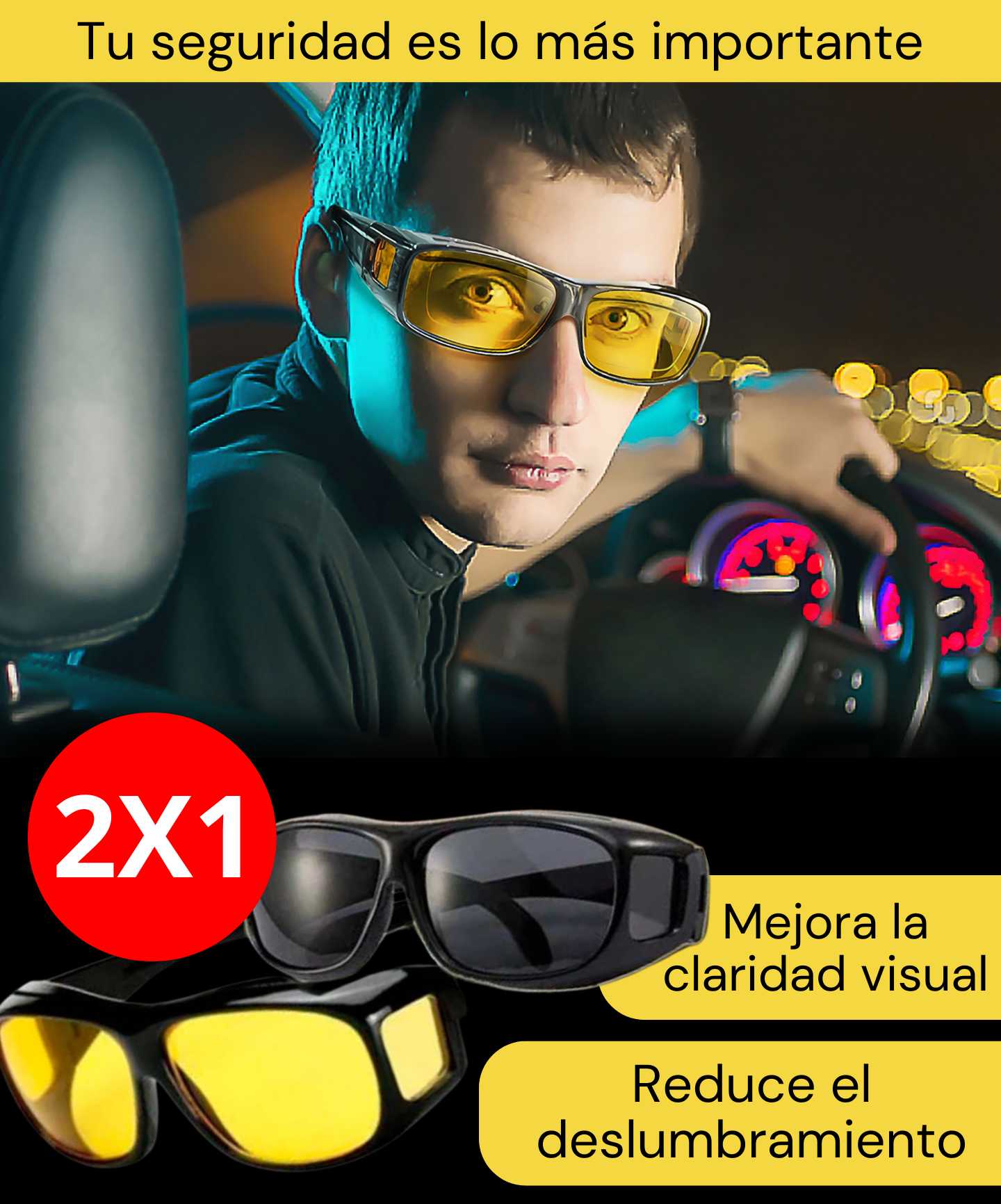 GAFAS DE CONDUCCIÓN NOCTURNA